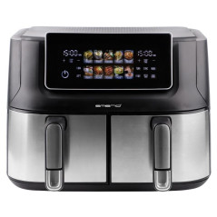 FREIDORA AIRE EMERIO AF132787 DOBLE CUBETA 4.5+4.5
