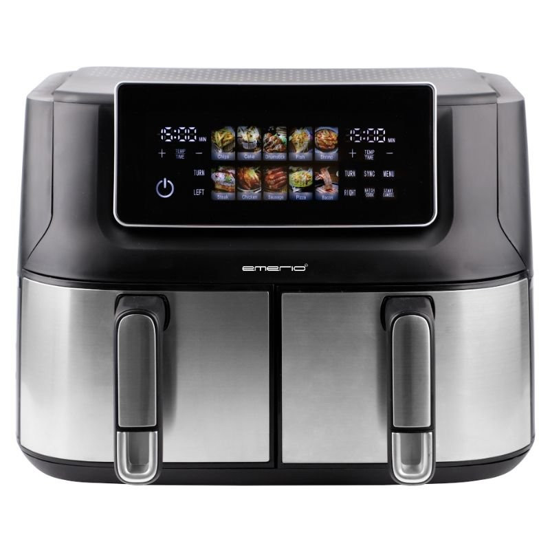 FREIDORA AIRE EMERIO AF132787 DOBLE CUBETA 4.5+4.5 FREIDORA AIRE EMERIO AF132787 DOBLE CUBETA 4.5+4.5