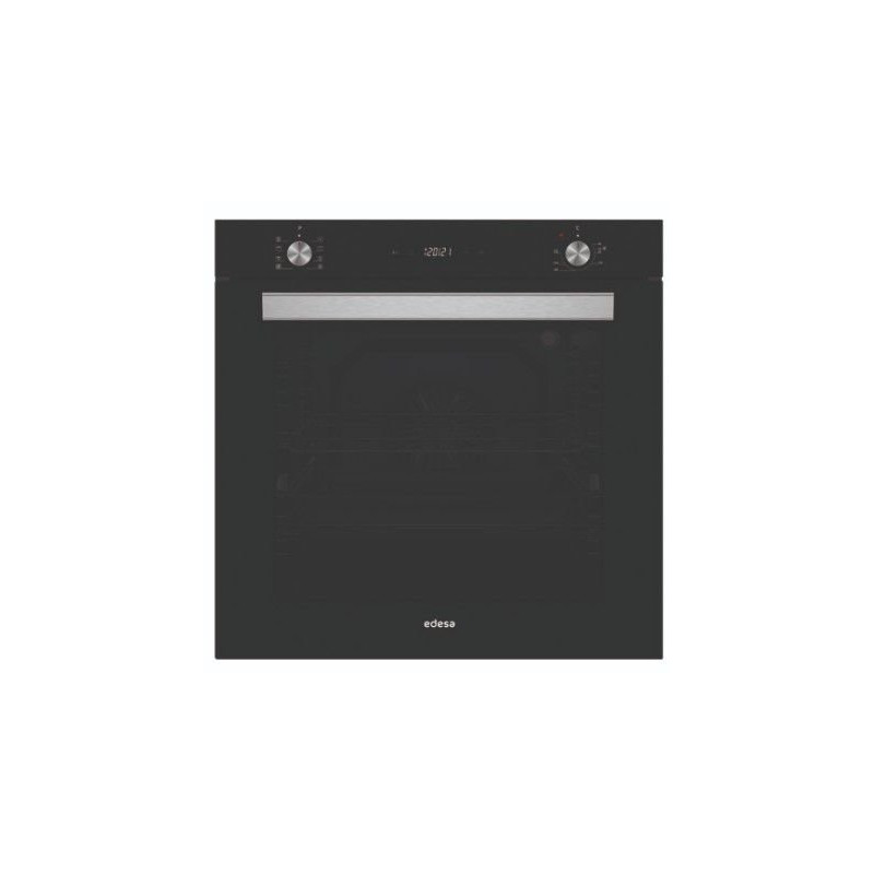Horno Edesa EOE7050FBK, multif., 80l, cristal negr Horno Edesa EOE7050FBK, multif., 80l, cristal negr