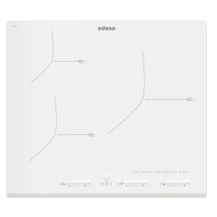 Induccion Edesa EIM6328BWHC, 3z, XL 28cm, 7,1Kw,