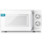 Microondas Grunkel MW20NG, 20L, 700W, Blanco Microondas Grunkel MW20NG, 20L, 700W, Blanco