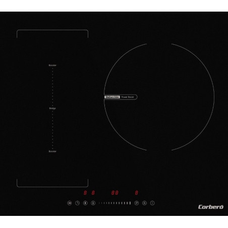 Induccion Corbero CCIG373FLEX, 3 Zonas, 60cm, Zona