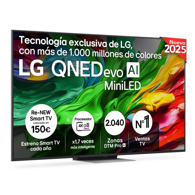 Tv LG 65QNED87A6B, 65\", MINILED 120Hz, 4K, Smart T Tv LG 65QNED87A6B, 65\", MINILED 120Hz, 4K, Smart T