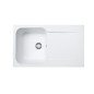 Fregadero Mepamsa KITE 86.50 BLANCO REV.,SINTETICO