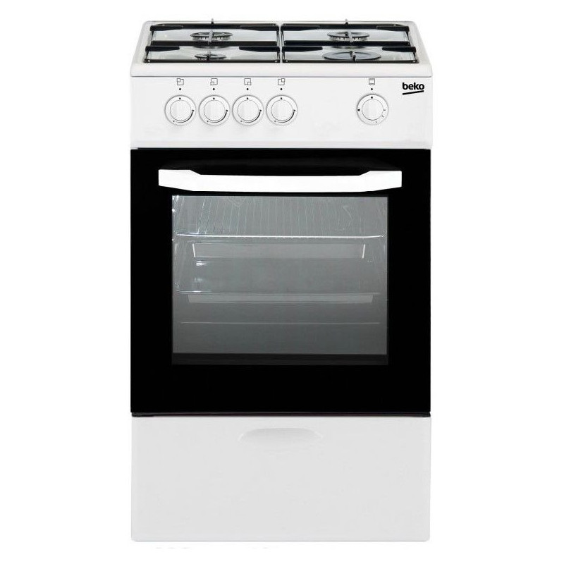 Cocina Beko CSG42010DWN, 4 fuegos, 85x50, gas Cocina Beko CSG42010DWN, 4 fuegos, 85x50, gas