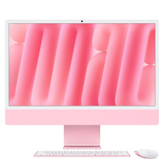iMac Apple M M4 59,7 cm (23.5) 4480 x 2520 Pixeles PC todo en uno 16 GB 256 GB SSD macOS Sequoia Wi-Fi 6E (802.11ax) Rosa