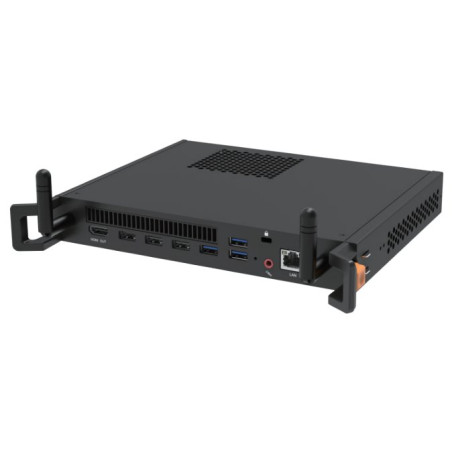 MT71E PCs/estación de trabajo Intel® Core i5 i5-12450H 12 GB DDR4-SDRAM 256 GB Windows 11 Pro Chasis montado en bastidor Mini PC