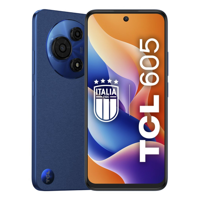 605 16,9 cm (6.67) SIM doble Android 15 4G USB Tipo C 8 GB 256 GB 5200 mAh Azul 605 16,9 cm (6.67) SIM doble Android 15 4G USB Tipo C 8 GB 256 GB 5200 mAh Azul