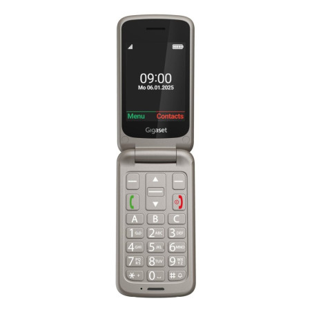 GL595 7,11 cm (2.8) 114 g Gris Teléfono para personas mayores