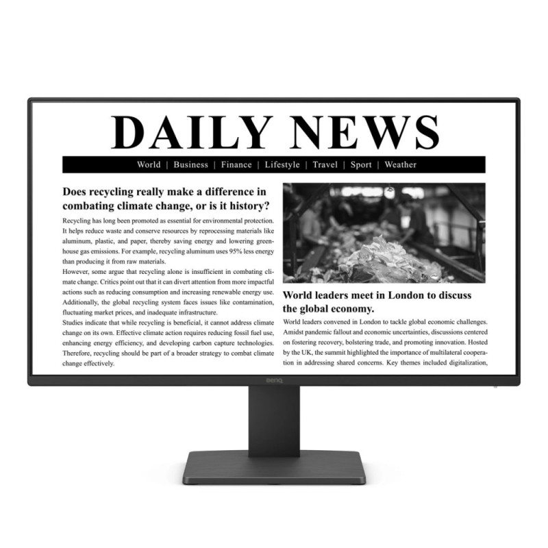 GW2491 pantalla para PC 60,5 cm (23.8) 1920 x 1080 Pixeles Full HD LED Negro