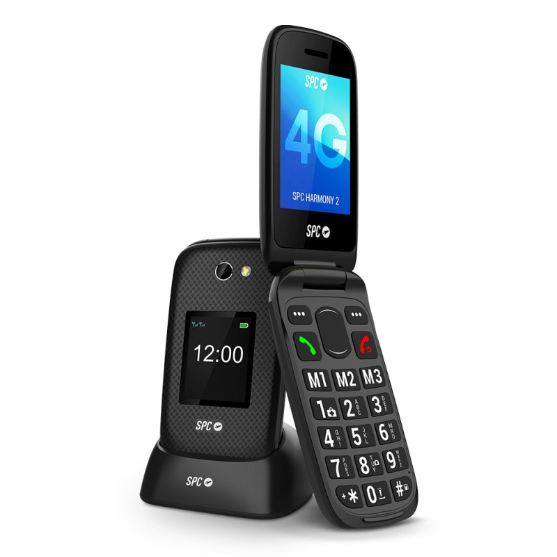 Harmony 2 7,11 cm (2.8) 124,5 g Negro Teléfono para personas mayores Harmony 2 7,11 cm (2.8) 124,5 g Negro Teléfono para personas mayores