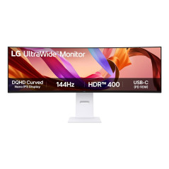 49U950A-W pantalla para PC 124,5 cm (49) 5120 x 1440 Pixeles Dual QHD LED Negro, Blanco