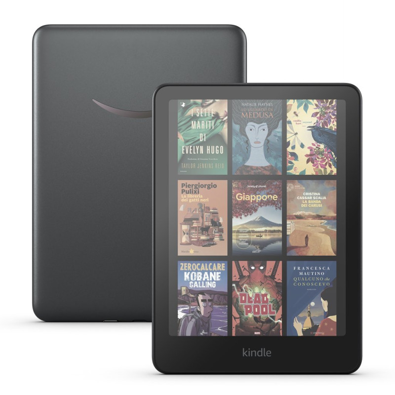 Kindle Colorsoft Signature Ed. lectore de e-book Pantalla táctil 32 GB Wifi Negro Kindle Colorsoft Signature Ed. lectore de e-book Pantalla táctil 32 GB Wifi Negro