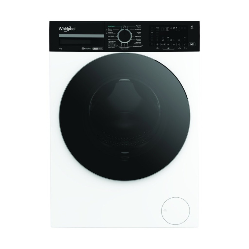 Lavadora Whirlpool WPM07WADSSPT, 10kg, 1400rpm, A- Lavadora Whirlpool WPM07WADSSPT, 10kg, 1400rpm, A-
