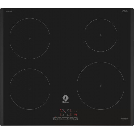 Induccion Balay 3EB961LR, 4 zonas, 60cm, Bisel