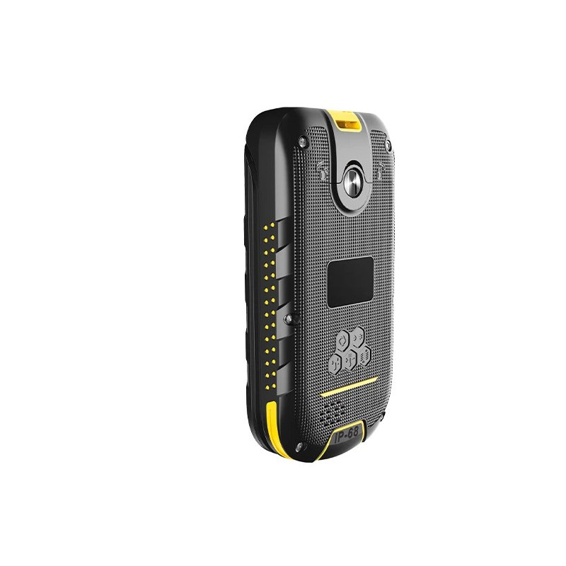 BOW LTE teléfono móvil 6,1 cm (2.4) Negro, Amarillo Teléfono resistente BOW LTE teléfono móvil 6,1 cm (2.4) Negro, Amarillo Teléfono resistente