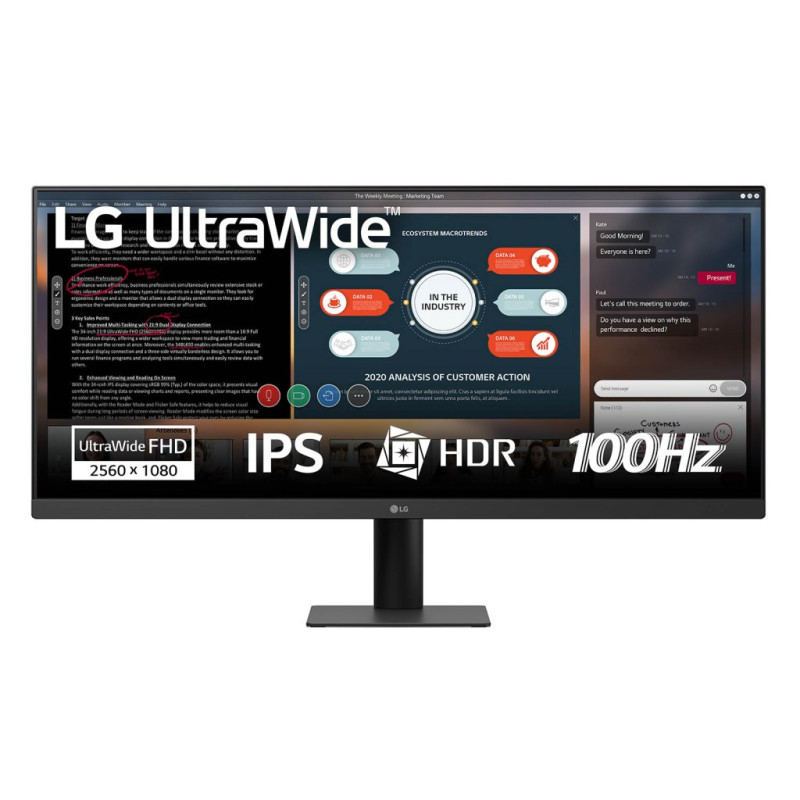 29U511A-B pantalla para PC 73,7 cm (29) 2560 x 1080 Pixeles WFHD LCD Negro