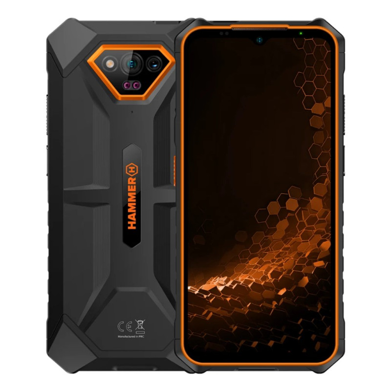 Iron V 16,5 cm (6.5) SIM doble Android 13 4G USB Tipo C 6 GB 64 GB 6320 mAh Negro, Naranja Iron V 16,5 cm (6.5) SIM doble Android 13 4G USB Tipo C 6 GB 64 GB 6320 mAh Negro, Naranja