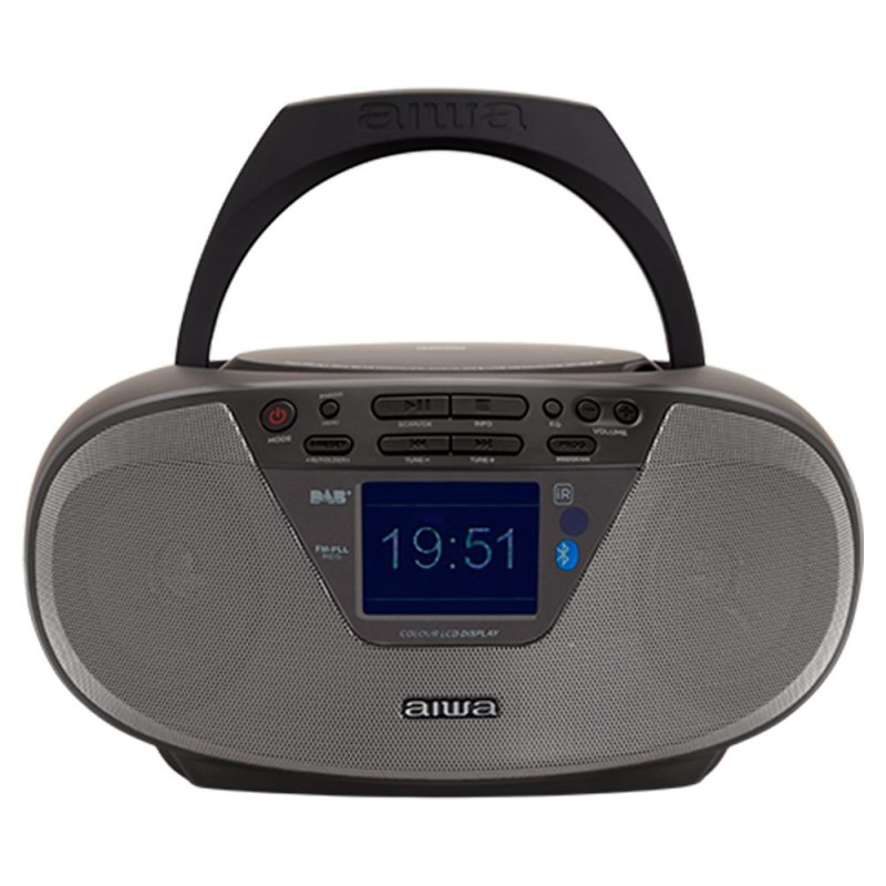 Radio Cd Aiwa BBTU500DABBK, Boombox de estilo mode Radio Cd Aiwa BBTU500DABBK, Boombox de estilo mode