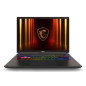 Vector 18 HX AI A2XWIG-648ES Intel Core Ultra 9 275HX Portátil 45,7 cm (18) Quad HD+ 32 GB DDR5-SDRAM 1 TB SSD NVIDIA GeForce RT Vector 18 HX AI A2XWIG-648ES Intel Core Ultra 9 275HX Portátil 45,7 cm (18) Quad HD+ 32 GB DDR5-SDRAM 1 TB SSD NVIDIA GeForce RT