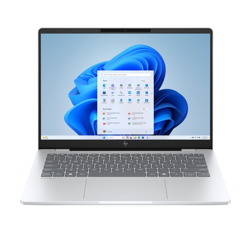 OmniBook 7 AI 14-fr0011ns Intel Core Ultra 5 225U Portátil 35,6 cm (14) 2K 16 GB LPDDR5-SDRAM 1 TB SSD Wi-Fi 7 (802.11be) Window