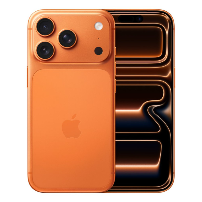 iPhone 17 Pro 16 cm (6.3) SIM doble iOS 26 5G USB Tipo C 256 GB Naranja iPhone 17 Pro 16 cm (6.3) SIM doble iOS 26 5G USB Tipo C 256 GB Naranja