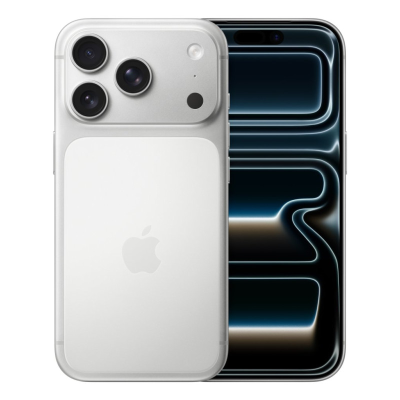 iPhone 17 Pro 16 cm (6.3) SIM doble iOS 26 5G USB Tipo C 512 GB Plata iPhone 17 Pro 16 cm (6.3) SIM doble iOS 26 5G USB Tipo C 512 GB Plata