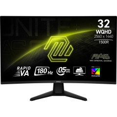 MAG 32CQ6F pantalla para PC 80 cm (31.5) 2560 x 1440 Pixeles Wide Quad HD Negro