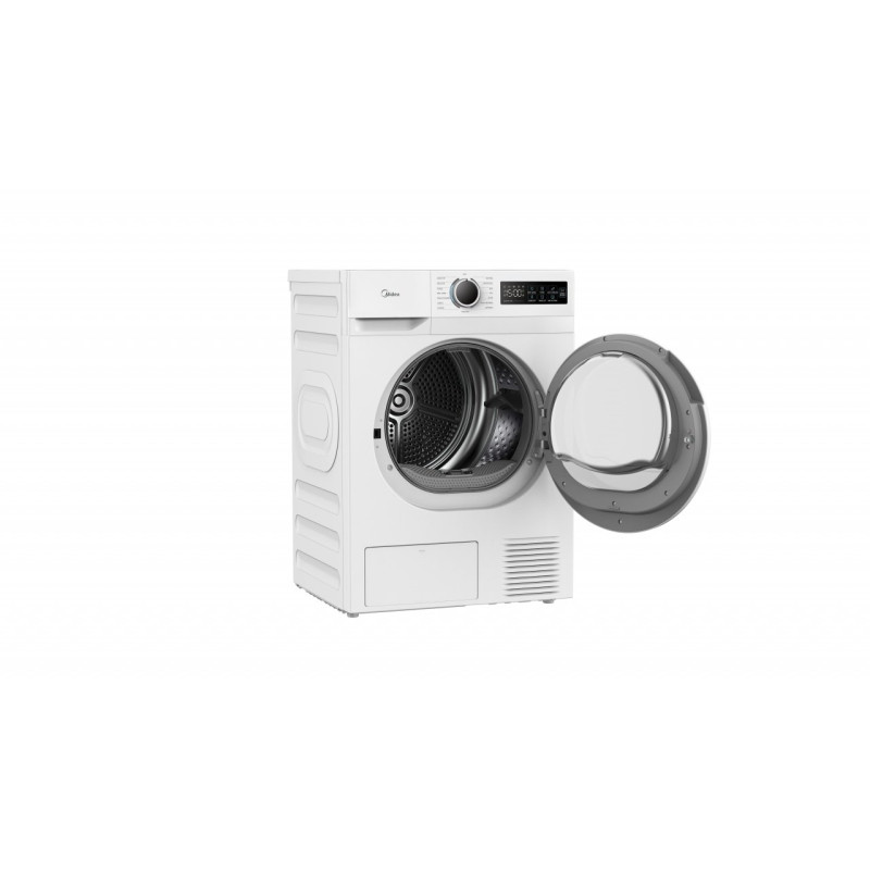 Secadora Midea MD110H80WES, 8kg, Bomba Calor, E, B Secadora Midea MD110H80WES, 8kg, Bomba Calor, E, B