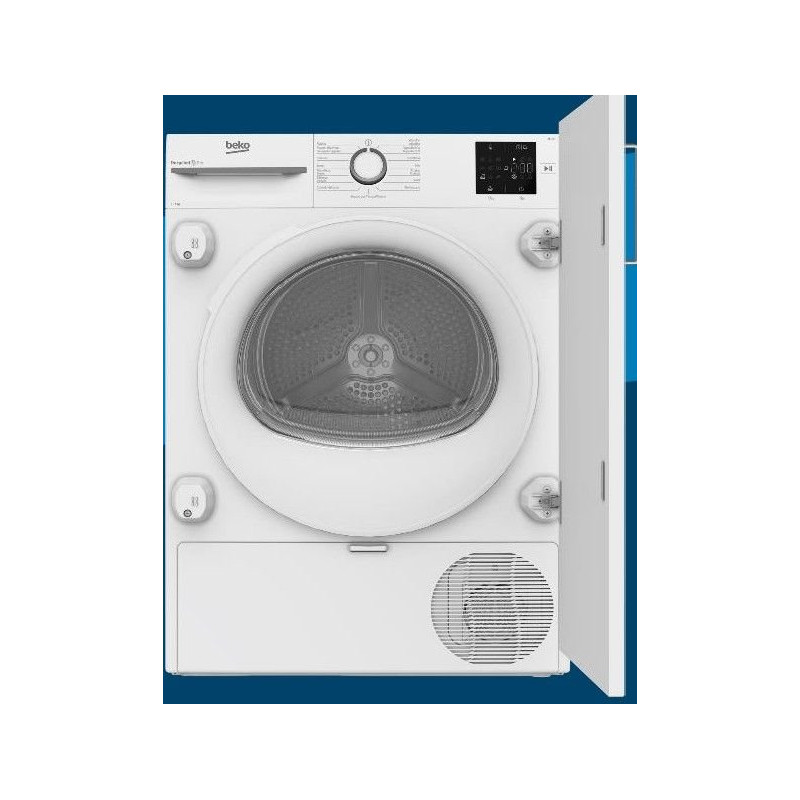 Secadora Beko BM3T3723BWB, 7kg, E, Integr, Heat Pu Secadora Beko BM3T3723BWB, 7kg, E, Integr, Heat Pu