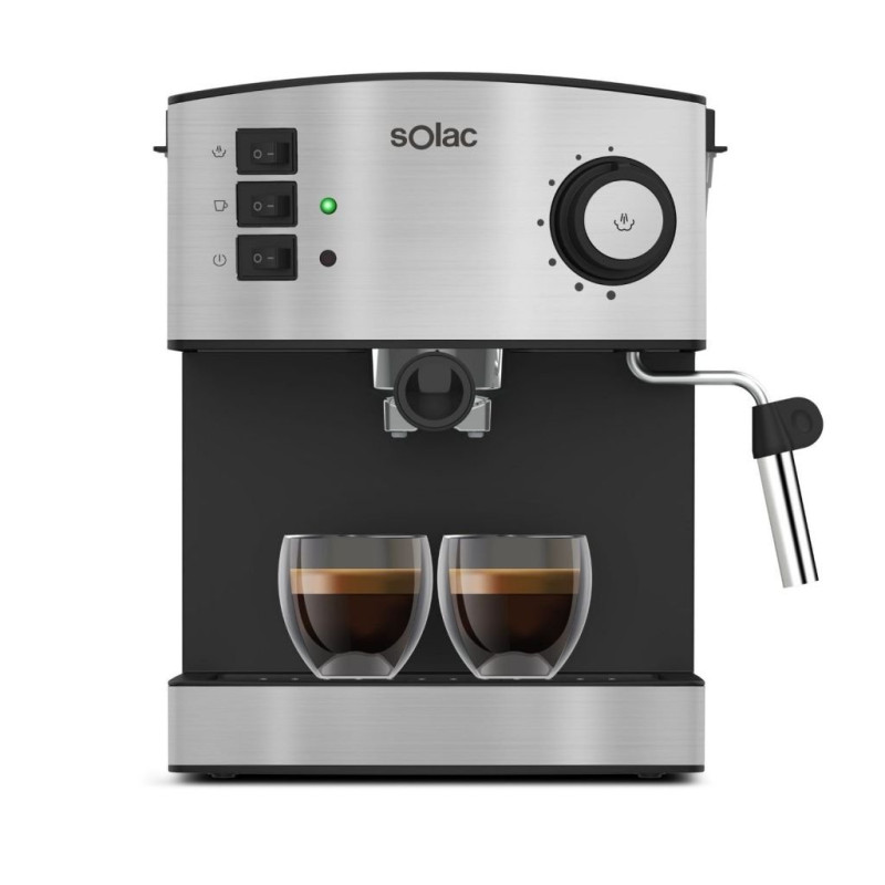 Cafetera Espresso Solac CE4483, M80 TASTE CLASSIC