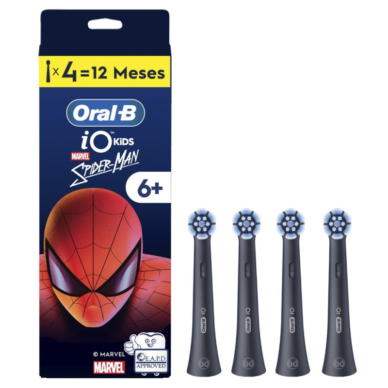 Recambio dental Braun IOSPIDERMAN4, 4 unidades Recambio dental Braun IOSPIDERMAN4, 4 unidades