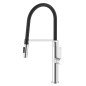 Grifo monomando Nova FR43, faraon, cromo/negro Grifo monomando Nova FR43, faraon, cromo/negro