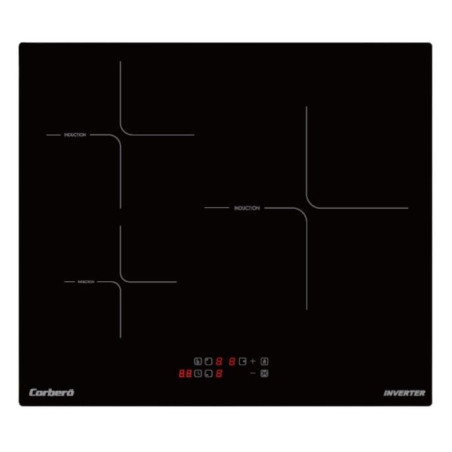 Induccion Corbero CCIM3362, 3zonas, XL 29cm, 6,2Kw
