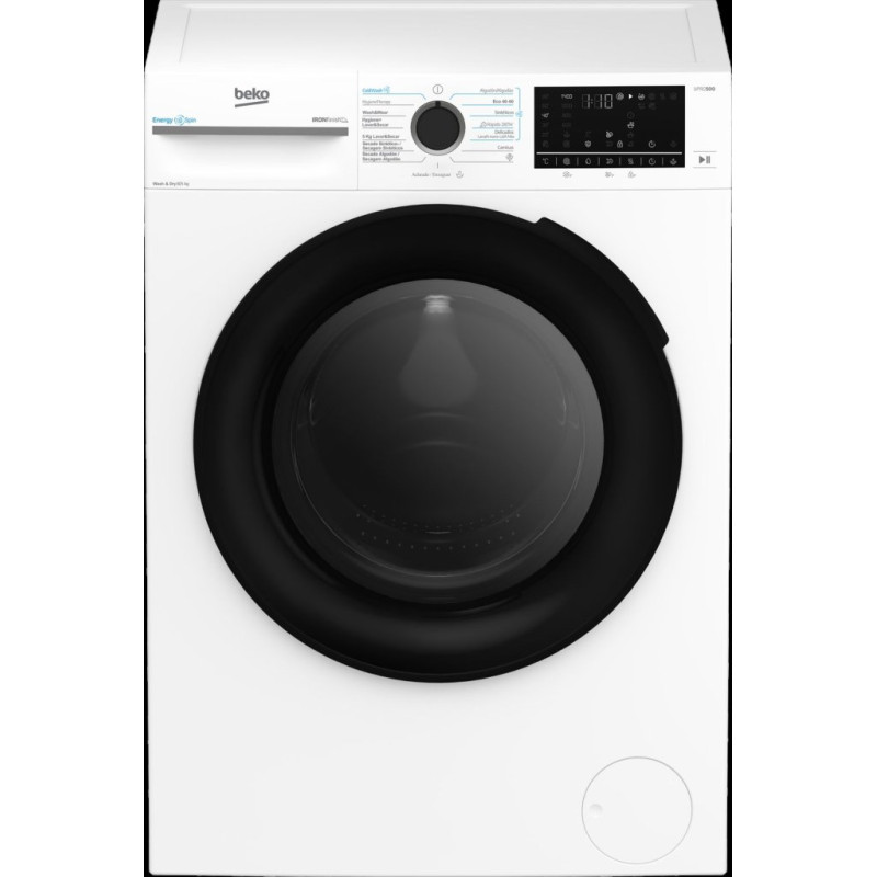 Lavasecadora Beko BM5DFT48437WB, 8/5kg, 1400rpm, D Lavasecadora Beko BM5DFT48437WB, 8/5kg, 1400rpm, D