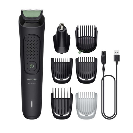 Recortadora Philips MG393515, 7en1, rostro+pelo+cu