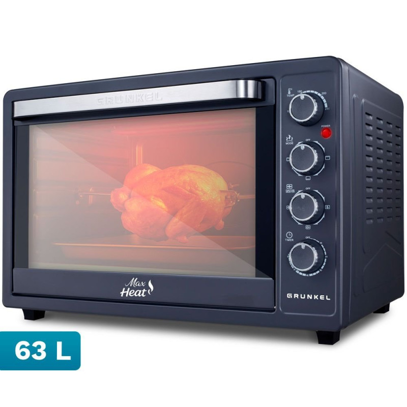 Horno Sobremesa Grunkel HR63MAX, 63L, 2200w Horno Sobremesa Grunkel HR63MAX, 63L, 2200w