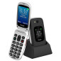 E350 Max Audio 3 Plus 4G Teléfono con tapa Negro E350 Max Audio 3 Plus 4G Teléfono con tapa Negro