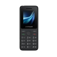 OneTouch 5041 4,57 cm (1.8) 82,8 g Negro Teléfono para personas mayores