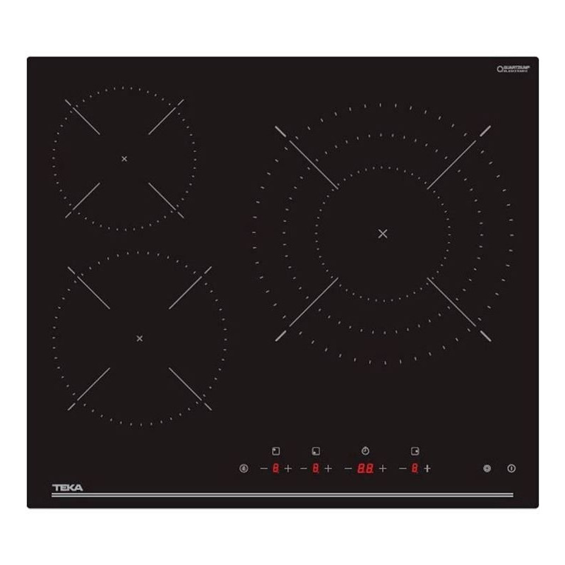 Vitroceramica Teka TBC63120TTCBK, 3 Zonas, 60cm Vitroceramica Teka TBC63120TTCBK, 3 Zonas, 60cm