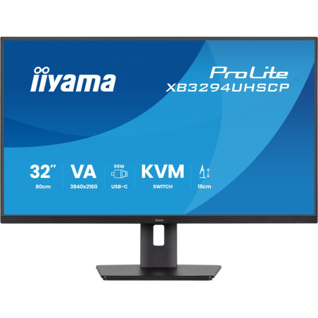ProLite XB3294UHSCP-B1 pantalla para PC 80 cm (31.5) 3840 x 2160 Pixeles 4K Ultra HD Negro