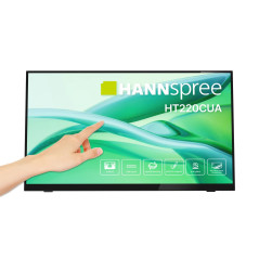 HT220CUA pantalla para PC 54,5 cm (21.4) 1920 x 1080 Pixeles Full HD LED Pantalla táctil Negro