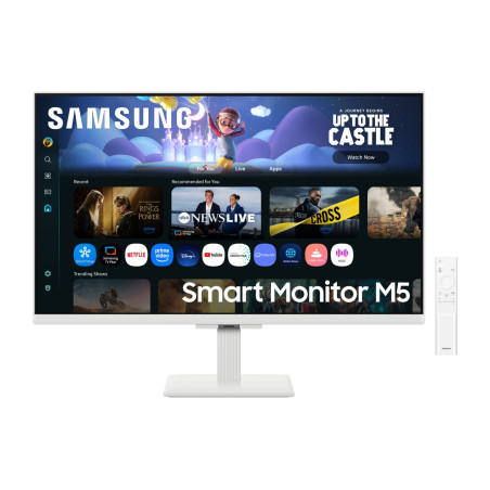M5 M50F pantalla para PC 68,6 cm (27) 1920 x 1080 Pixeles Full HD LCD Blanco