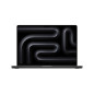 MacBook Pro Apple M M4 Pro Portátil 41,1 cm (16.2) 48 GB 512 GB SSD Wi-Fi 6E (802.11ax) macOS Sequoia Negro
