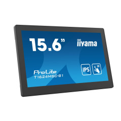 T1624MSC-B1 pantalla para PC 39,6 cm (15.6) 1920 x 1080 Pixeles Full HD LED Pantalla táctil Negro
