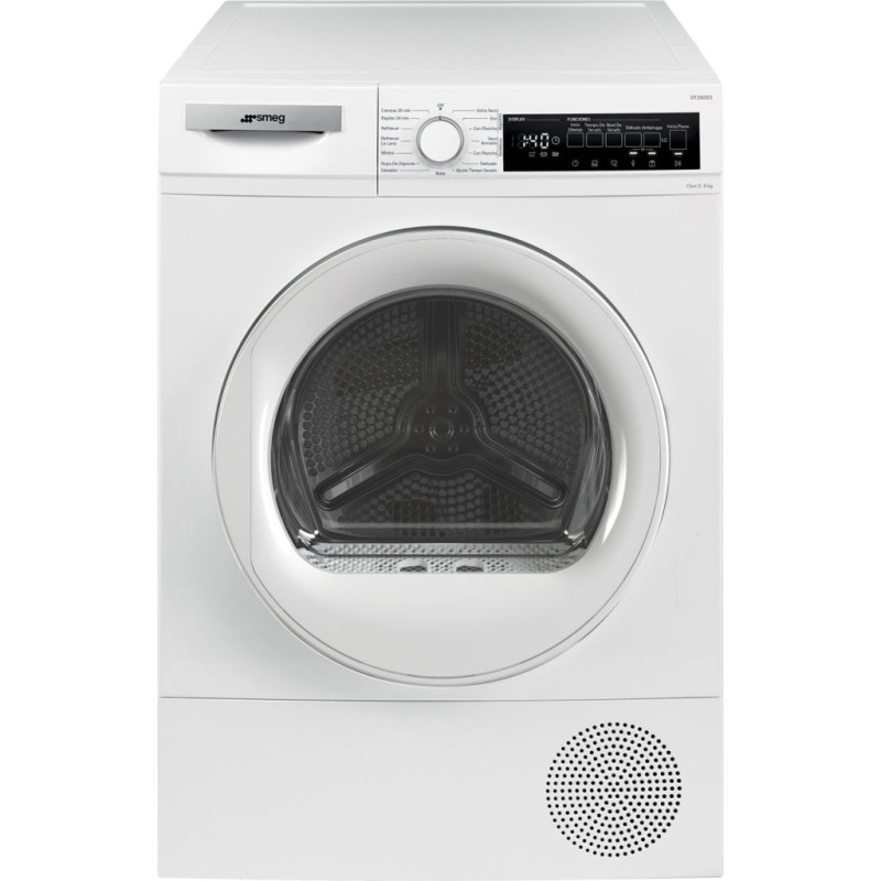 Secadora Smeg DT28DES, 8kg, D, Bomba Calor Secadora Smeg DT28DES, 8kg, D, Bomba Calor