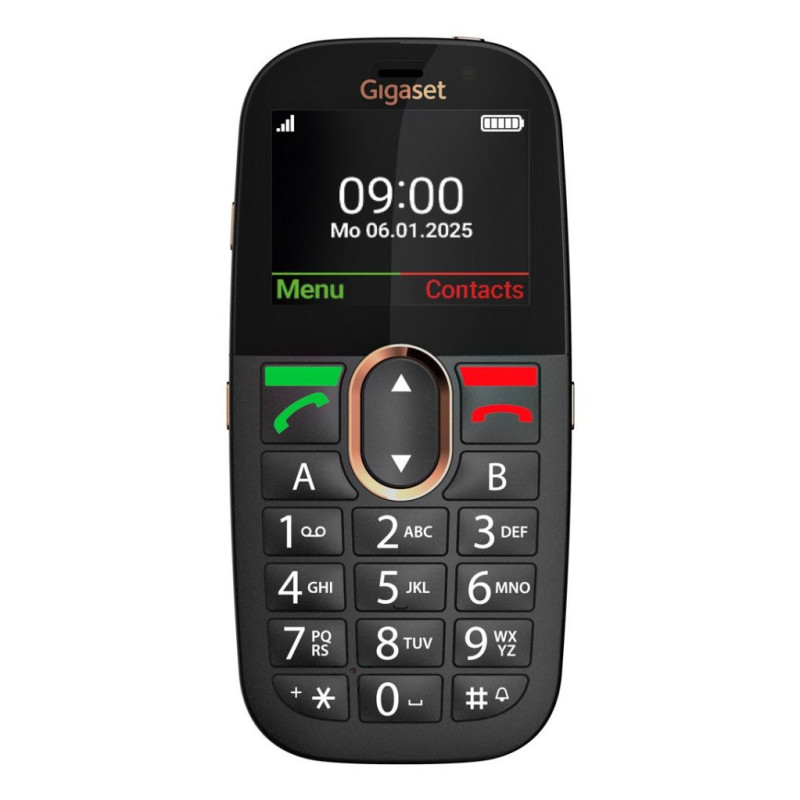 GL695 5,87 cm (2.31) 113 g Negro Teléfono para personas mayores GL695 5,87 cm (2.31) 113 g Negro Teléfono para personas mayores