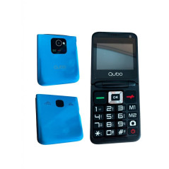 TELEFONO MOVIL QUBO X10BK , tipo concha