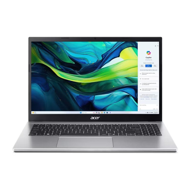 Aspire Go 15 AG15-42P-R682 AMD Ryzen 5 5625U Portátil 39,6 cm (15.6) Full HD 16 GB DDR4-SDRAM 512 GB SSD Wi-Fi 6 (802.11ax) Wind