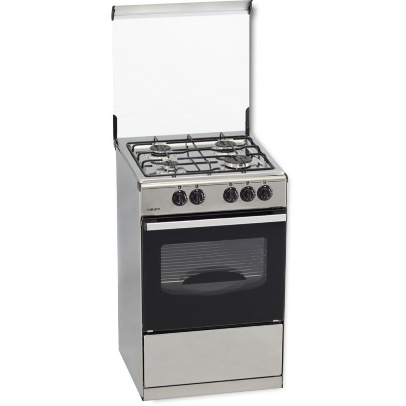 Cocina Rommer CHG960XFGINOXNAt, 5 fuegos, Nat. Cocina Rommer CHG960XFGINOXNAt, 5 fuegos, Nat.